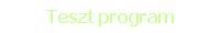 Teszt program